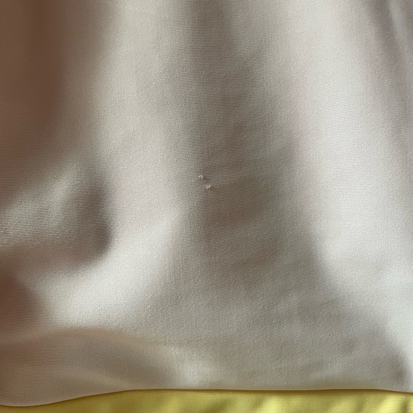 NWT Roolee Santa Monica Colorblock One Piece in Lemon Chiffon - Picture 2 of 4